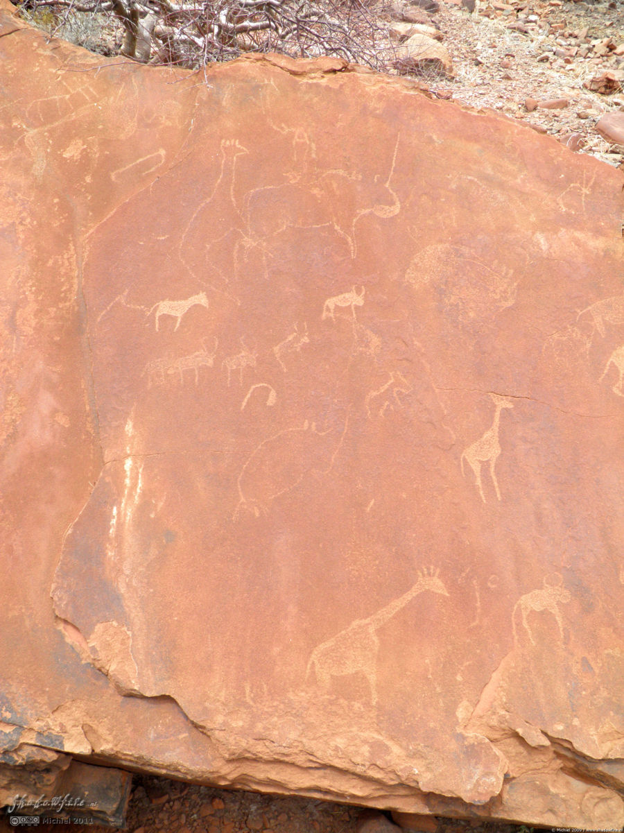 rock art, Twyfelfontein, Namib Desert, Namibia, Africa 2011,travel, photography