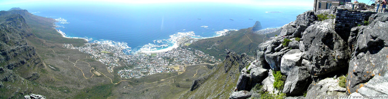 Camps Bay panorama Camps Bay, Table Mountain, Cape Town, South Africa, Africa 2011,travel, photography, panoramas