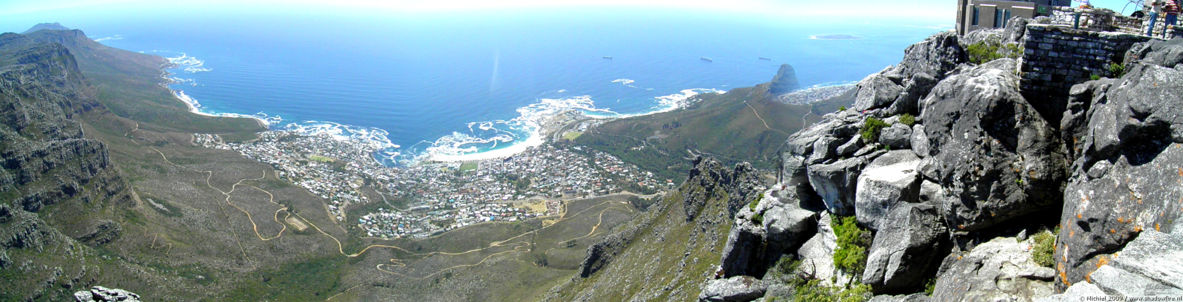 Camps Bay panorama Camps Bay, Table Mountain, Cape Town, South Africa, Africa 2011,travel, photography, panoramas
