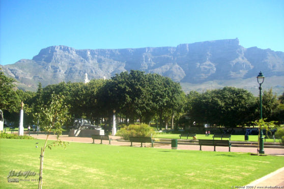 Table Mountain, city park, downtown, Cape Town, South Africa, Africa 2011,travel, photography