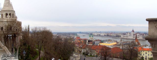 Danube river panorama Danube river, Fishermans Bastion, Hungary, Budapest 2010,travel, photography, panoramas