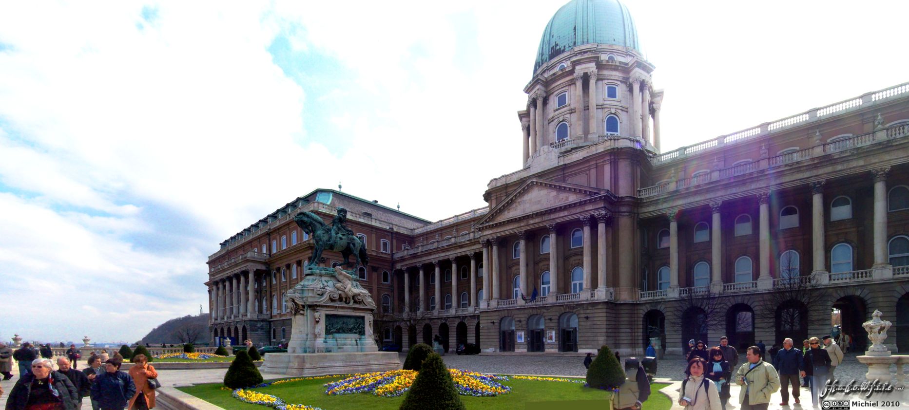 Buda Castle panorama Buda Castle, Budapest, Hungary, Budapest 2010,travel, photography,favorites, panoramas