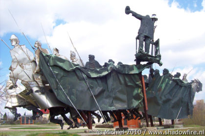 Bela Kun Memorial, Memento Park, Budapest, Hungary, Budapest 2010,travel, photography