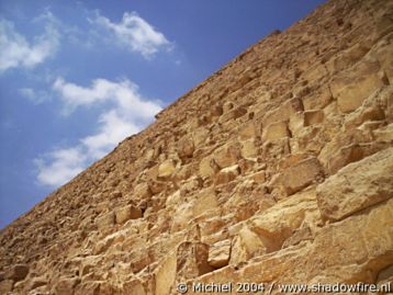 Khafre pyramid, Giza, Egypt 2004,travel, photography