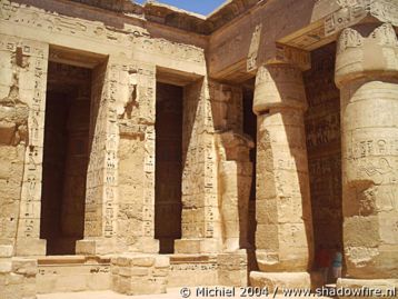 Ramses 3 Temple, Medinat Habu, West Bank, Luxor, Egypt 2004,travel, photography,favorites