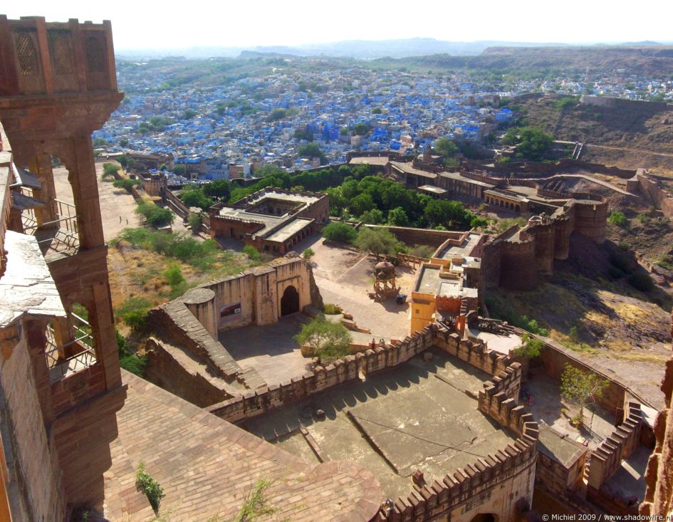 Mehrangarh fort panorama Mehrangarh fort, Jodhpur, Rajasthan, India, India 2009,travel, photography,favorites, panoramas