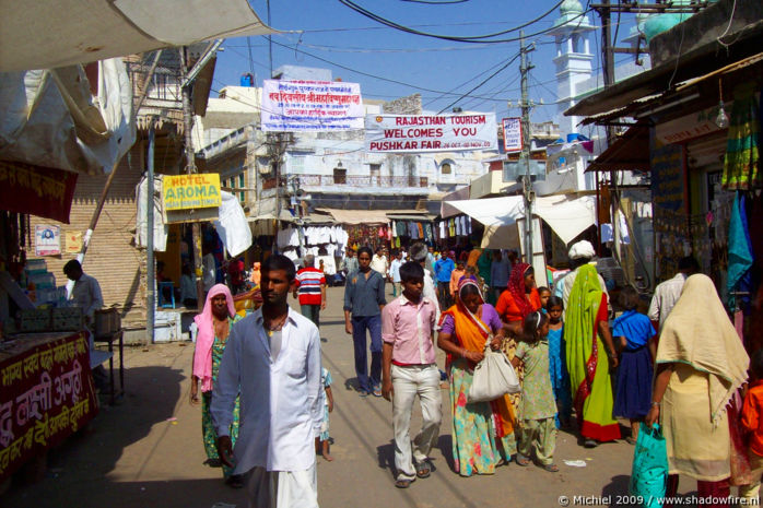 Sadar Bazaar, Pushkar, Rajasthan, India, India 2009,travel, photography,favorites