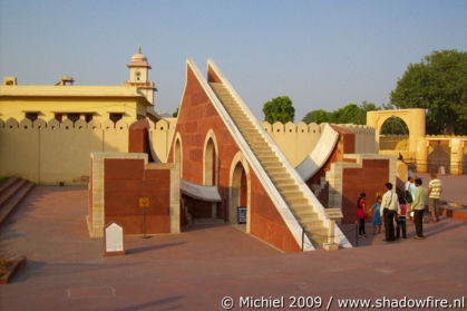 Jantar Mantar astronomic observatory, Jaipur, Rajasthan, India, India 2009,travel, photography