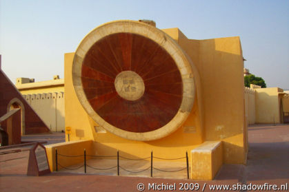 Jantar Mantar astronomic observatory, Jaipur, Rajasthan, India, India 2009,travel, photography