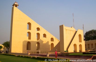 Jantar Mantar astronomic observatory, Jaipur, Rajasthan, India, India 2009,travel, photography