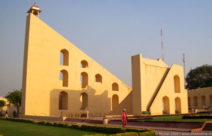 Jantar Mantar astronomic observatory, Jaipur, Rajasthan, India, India 2009,travel, photography