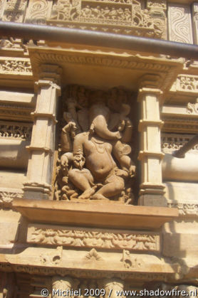 Lakshmana Hindu temple, western group, Khajuraho, Madhya Pradesh, India, India 2009,travel, photography