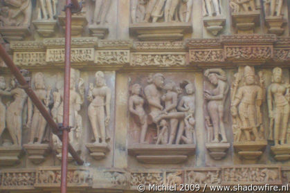 Lakshmana Hindu temple, western group, Khajuraho, Madhya Pradesh, India, India 2009,travel, photography