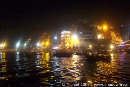 Purnima Kartik Poornima Full moon day, Ganges river, Varanasi, Uttar Pradesh, India, India 2009,travel, photography