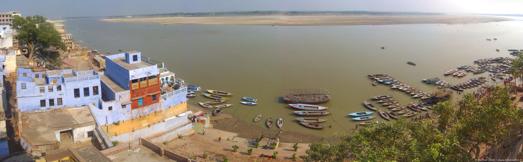 Ganges river panorama Ganges river, Varanasi, Uttar Pradesh, India, India 2009,travel, photography,favorites, panoramas