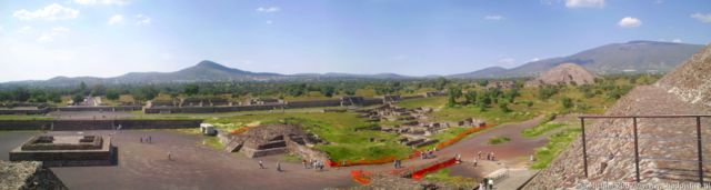 Teotihuacan panorama Teotihuacan, Mexico 2007,travel, photography,favorites, panoramas