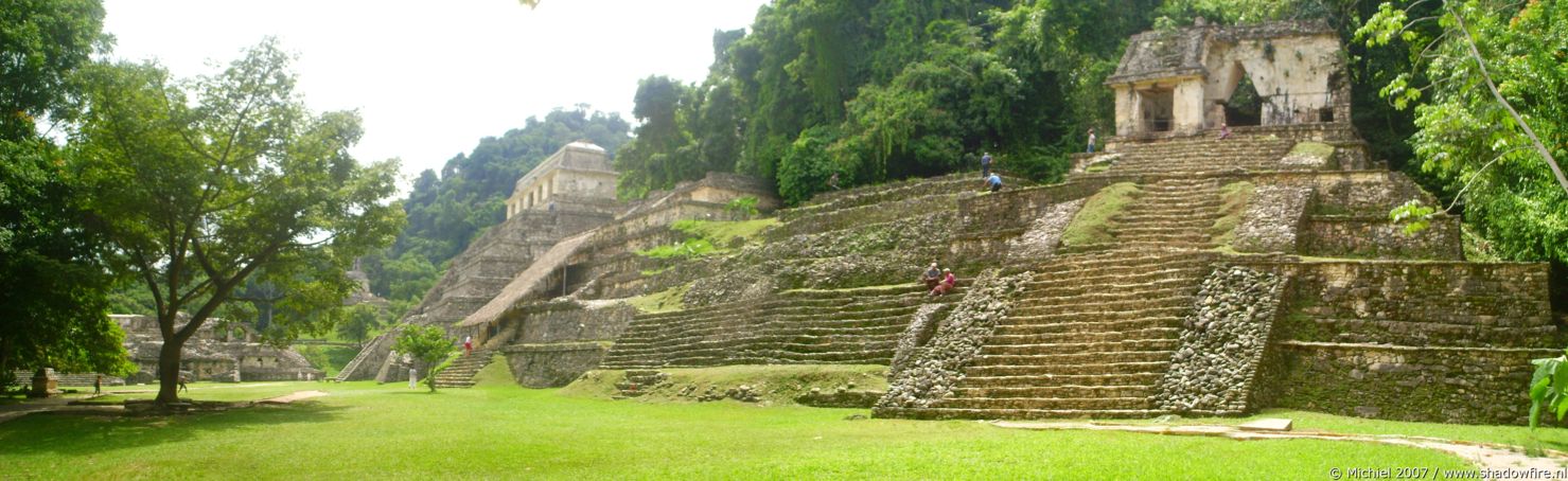 Palenque ruins panorama Palenque ruins, Mexico 2007,travel, photography,favorites, panoramas