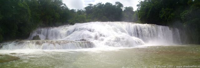 Agua Azul panorama Agua Azul, Mexico 2007,travel, photography,favorites, panoramas