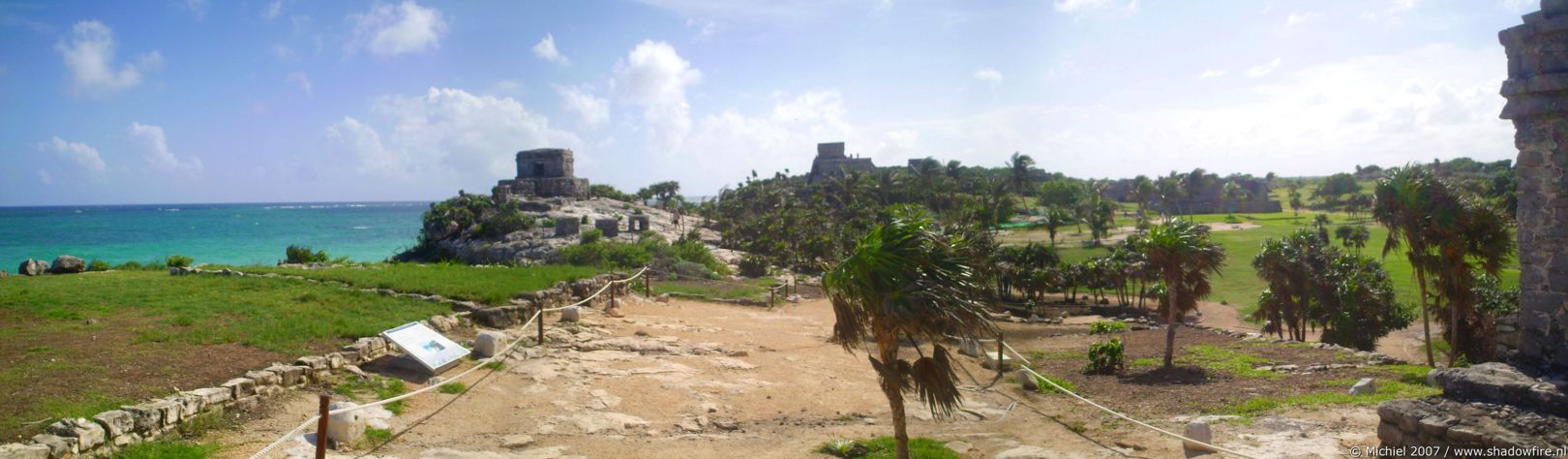 Tulum ruins panorama Tulum ruins, Mexico 2007,travel, photography,favorites, panoramas