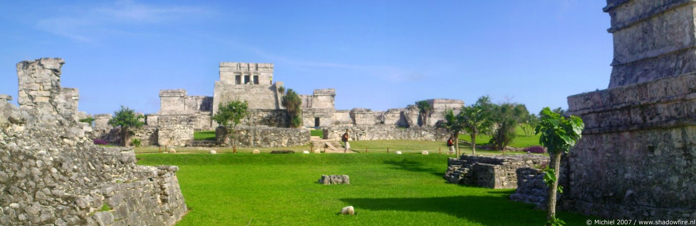 Tulum ruins panorama Tulum ruins, Mexico 2007,travel, photography,favorites, panoramas