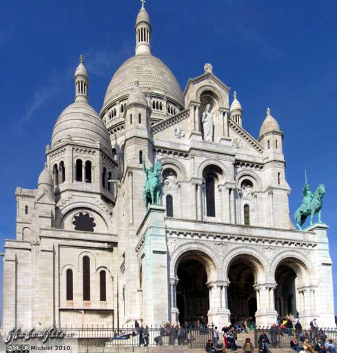 Sacre Coeur panorama Sacre Coeur, Montmartre, Paris, France, Paris 2010,travel, photography,favorites, panoramas