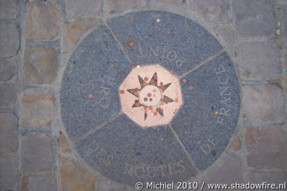 Point Zero, Notre Dame, Paris, France, Paris 2010,travel, photography