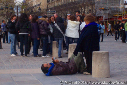 tourist photographing, Notre Dame, Paris, France, Paris 2010,travel, photography