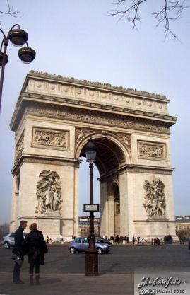 Arc de Triomphe, Place Charles de Gaulle, Avenue des Champs Elysees, Paris, France, Paris 2010,travel, photography,favorites