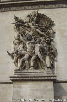 Arc de Triomphe, Place Charles de Gaulle, Paris, France, Paris 2010,travel, photography,favorites