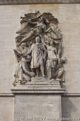 Arc de Triomphe, Place Charles de Gaulle, Paris, France, Paris 2010,travel, photography