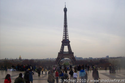 Eiffel Tower, Trocadero, Paris, France, Paris 2010,travel, photography