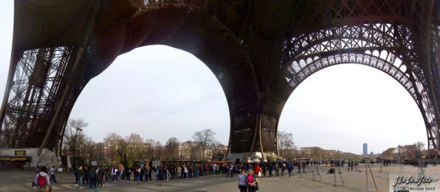 Eiffel Tower panorama Eiffel Tower, Paris, France, Paris 2010,travel, photography,favorites, panoramas