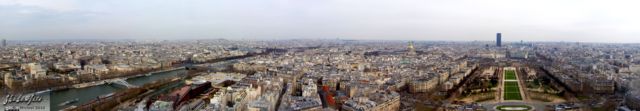 Eiffel Tower panorama Eiffel Tower, Seine river, Tour Montparnasse, Invalides, Paris, France, Paris 2010,travel, photography,favorites, panoramas