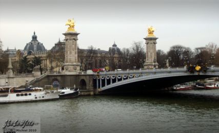 Pont Alexandre III, Grand Palais, Seine river, Paris, France, Paris 2010,travel, photography,favorites