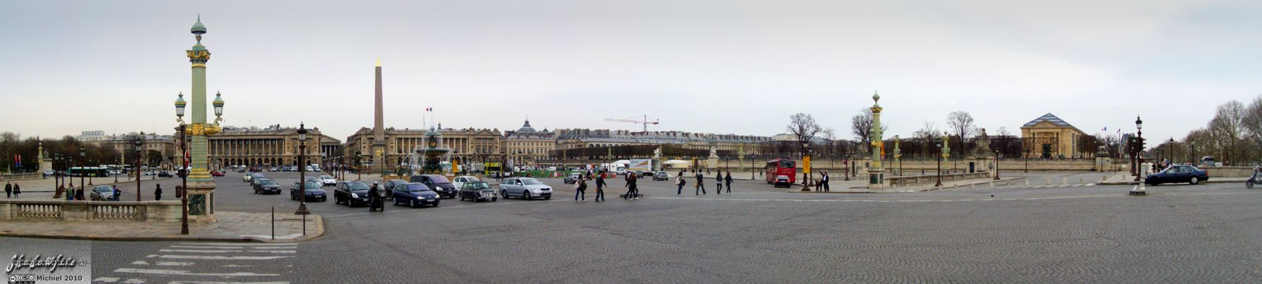 Place de la Concorde panorama Place de la Concorde, Paris, France, Paris 2010,travel, photography, panoramas