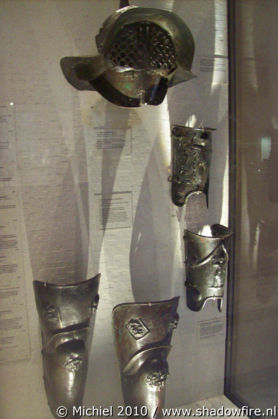 Gladiator armor, Louvre, Paris, France, Paris 2010,travel, photography,favorites