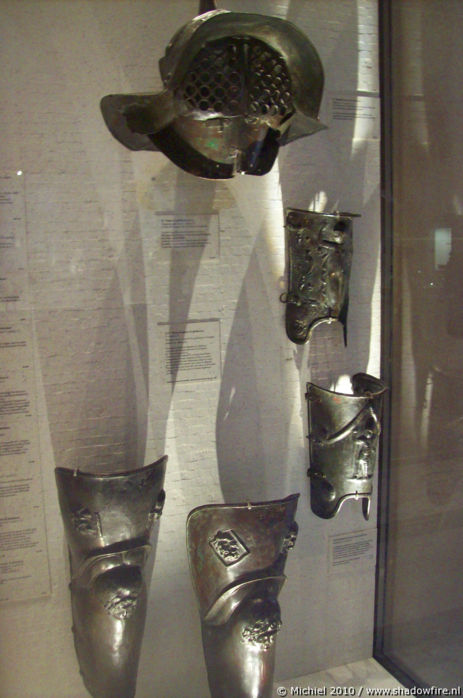 Gladiator armor, Louvre, Paris, France, Paris 2010,travel, photography,favorites