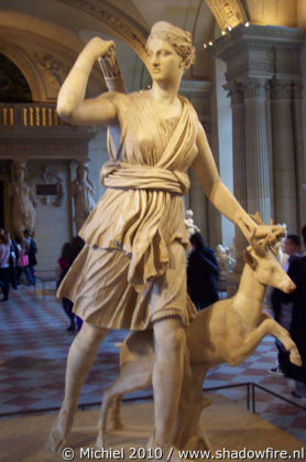 Diana of Versailles, Louvre, Paris, France, Paris 2010,travel, photography