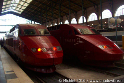 Thalys, Gard du Nord, Paris, France, Paris 2010,travel, photography