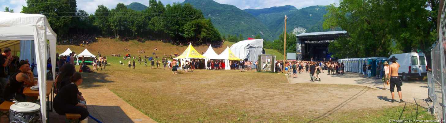 main stage panorama main stage, Metal Camp, Tolmin, Slovenia, Metal Camp and Venice 2010,travel, photography,favorites, panoramas