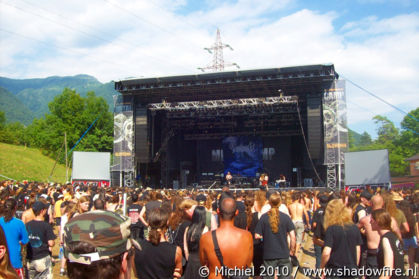 main stage, Metal Camp, Tolmin, Slovenia, Metal Camp and Venice 2010,travel, photography