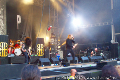 Paradise Lost, main stage, Metal Camp, Tolmin, Slovenia, Metal Camp and Venice 2010,travel, photography