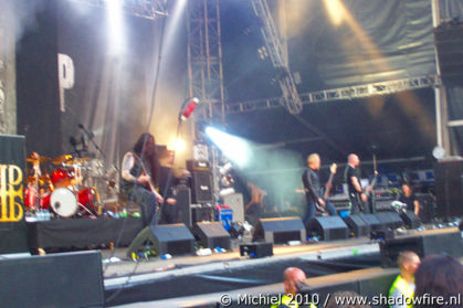 Paradise Lost, main stage, Metal Camp, Tolmin, Slovenia, Metal Camp and Venice 2010,travel, photography