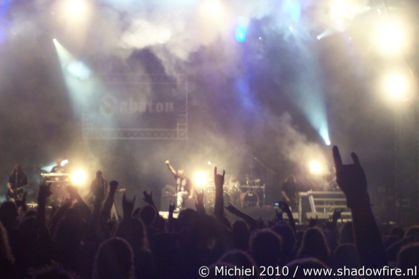 Sabaton, main stage, Metal Camp, Tolmin, Slovenia, Metal Camp and Venice 2010,travel, photography