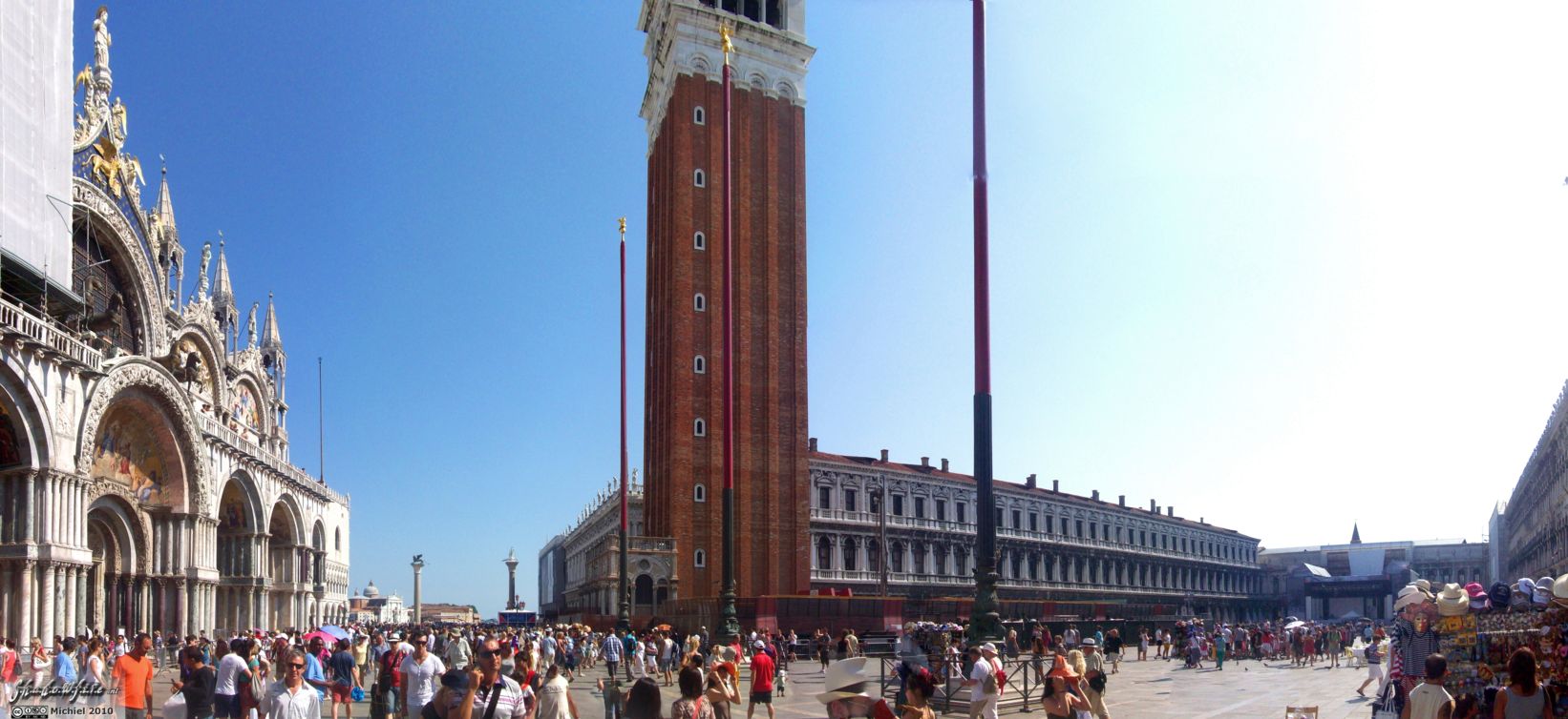 Piazza San Marco panorama Piazza San Marco, San Marco, Venice, Italy, Metal Camp and Venice 2010,travel, photography, panoramas