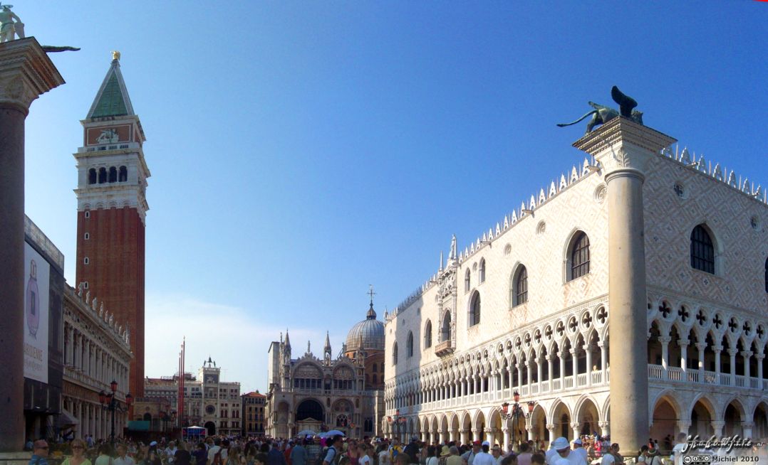 Piazza San Marco panorama Piazza San Marco, San Marco, Venice, Italy, Metal Camp and Venice 2010,travel, photography,favorites, panoramas