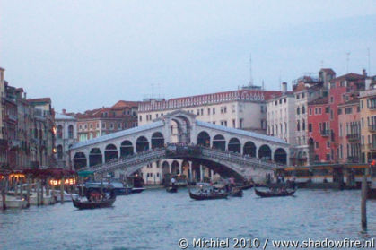 Ponte di Rialto, Canal Grande, San Marco, Venice, Italy, Metal Camp and Venice 2010,travel, photography