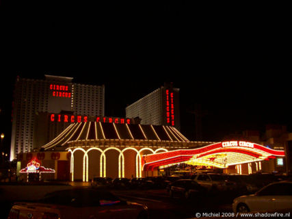 Circus Circus, The Strip, Las Vegas BLV, Las Vegas, Nevada, United States 2008,travel, photography