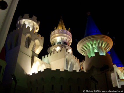 Excalibur, The Strip, Las Vegas BLV, Las Vegas, Nevada, United States 2008,travel, photography