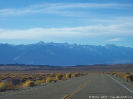Sierra Nevada, Owens Lake, Route 190, California, United States 2008,travel, photography